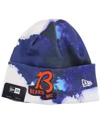 KTZ - Accessoires ,Veelkleurig ,Polyester Chicago Bears Nfl Teamkleuren Gebreide Muts - Lyst