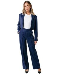 Colourful Rebel - Gestreifte Hose Mit Geradem Bein - Lyst