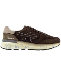 Premiata - Braune Mick Sneaker Für Herren - Lyst