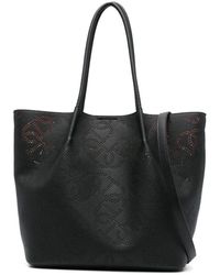 Twinset - Schwarze Taschen Mit Magnetischem Verschluss - Lyst