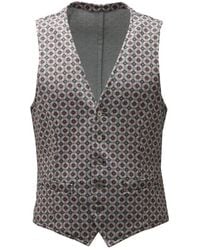 L.B.M. 1911 - L.B. 1911, ,Jassen ,Veelkleurig ,Katoen Katoenmix Vest - Lyst