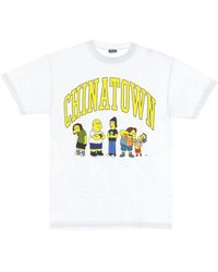 Market - Simpsons Weißes T-Shirt Kurzarm Crew - Lyst