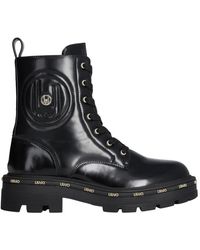 Liu Jo - Lace-Up Boots - Lyst