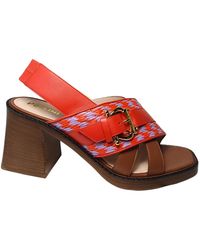 Pollini - Sandali Cuoio - Lyst