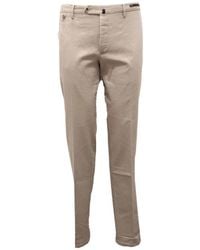 PT01 - Slim-Fit Trousers - Lyst
