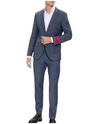 HUGO - Single Breasted Suits - Lyst