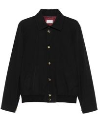 Brunello Cucinelli - Jassen ,Zwart ,Leer Light Jacket - Lyst