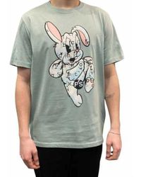 Paul Smith - Mandelfarbenes T-Shirt Mit Hasen-Print - Lyst