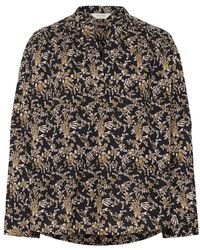 Part Two - Overhemden ,Zwart ,Katoen Natale Pw Blouse - Lyst