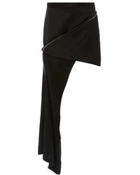 JW Anderson - Minifalda con detalle de cremallera - Lyst