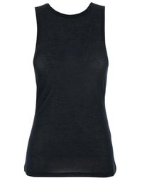 Semicouture - Sleeveless Training Tops - Lyst