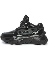 CESARE GASPARI - High-Gloss Chunky Sneakers - Lyst