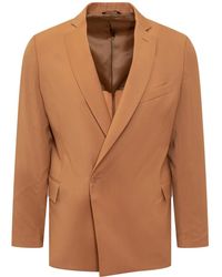Costumein - Jassen ,Bruin Single Breasted Blazer - Lyst