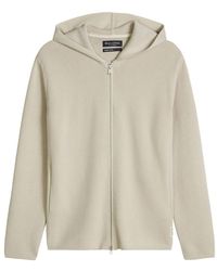 Marc O' Polo - Zip-Through Hooded Knit Jacket - Lyst