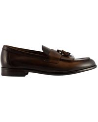 Doucal's - Leder Mokassin - Lyst