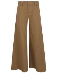 7 For All Mankind - Groene Broek Aw25 Stijlvol Comfortabele Pasvorm - Lyst