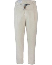 Eleventy - Trousers > slim-fit trousers - Lyst