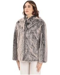 Patrizia Pepe - Faux Fur & Shearling Jackets - Lyst