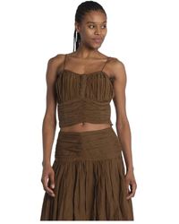 Scarlett Poppies - Sleeveless Tops - Lyst