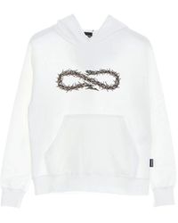 Propaganda - Hoodies & Sweatvesten ,Katoen Lichte Hoodie Thorn Logo Lange Mouw - Lyst