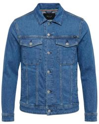 Replay - Jassen ,Blauw ,Katoen Mv 868 Jacket - Lyst