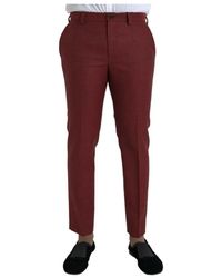 Dolce & Gabbana - Trousers > slim-fit trousers - Lyst