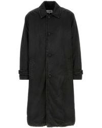 MM6 by Maison Margiela - Single-Breasted Coats - Lyst