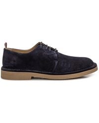 Sturlini - Braune Leder Schnür-Mokassin-Schuhe - Lyst