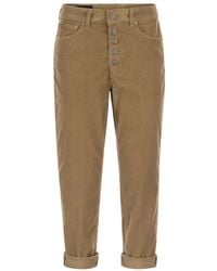 Dondup - Cropped Trousers - Lyst