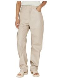 Entire studios - Straight Trousers - Lyst