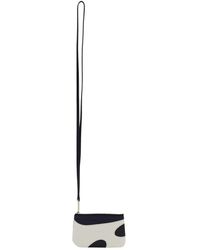 Ferragamo - Accessoires ,Veelkleurig ,Leer Cut-Out Gedetailleerde Leren Portemonnee - Lyst