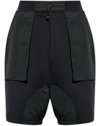 DSquared² - Korte Broeken ,Zwart ,Shorts Gemaakt Van Gemengde Stoffen - Lyst