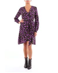 Essentiel Antwerp Tinderellat3bf Short Dress - Paars