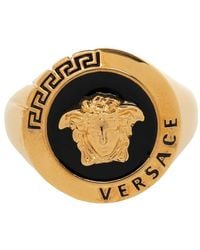 Versace Ringen - - Heren - Geel