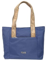 Alviero Martini 1A Classe - Nylon-Handtasche Mit Vorderer Logotasche - Lyst