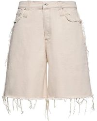 FEDERICO CINA - Denim Shorts - Lyst