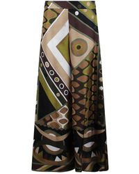 Emilio Pucci - Trousers > wide trousers - Lyst