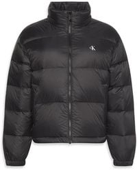 Calvin Klein - Kurze Daunenjacke - Lyst