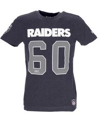 KTZ - Tops ,Grijs ,Katoen Nfl Jersey Tee Lasrai Heather - Lyst