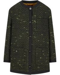 Gucci - Jassen ,Groen ,Wol Cdgn Jas Wool Bouclé - Lyst