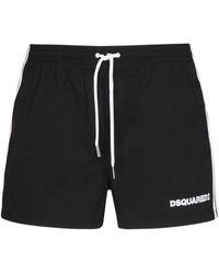 DSquared² - Zwart Zee Kleding Boxer Midi - Lyst