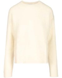 AMISH - Round-Neck Knitwear - Lyst