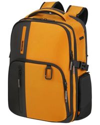 Samsonite - Tassen ,Veelkleurig ,Polyester Biz 2Go Backpack - Lyst