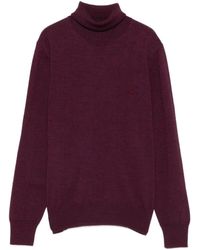 Etro - Truien & Vesten ,Rood ,Wol Turtleneck Sweater - Lyst