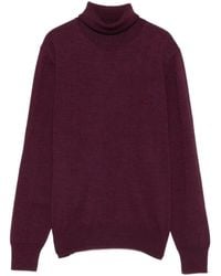 Etro - Truien & Vesten ,Rood ,Wol Turtleneck Sweater - Lyst