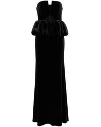 Self-Portrait - Zwarte Elegante Jurk Voor Vrouwen - Lyst