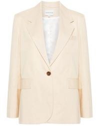 Maison Kitsuné - Jassen ,Leer Tailored Jacket - Lyst
