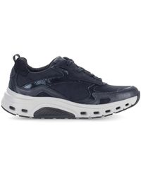 Gabor - Blaue Rollende Gehende Sneaker Frauen - Lyst