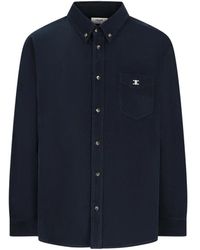 Celine - Overhemden ,Blauw ,Casual Overhemd - Lyst