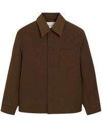 Ami Paris - Gewatteerde Ami De Coeur Overshirt - Lyst